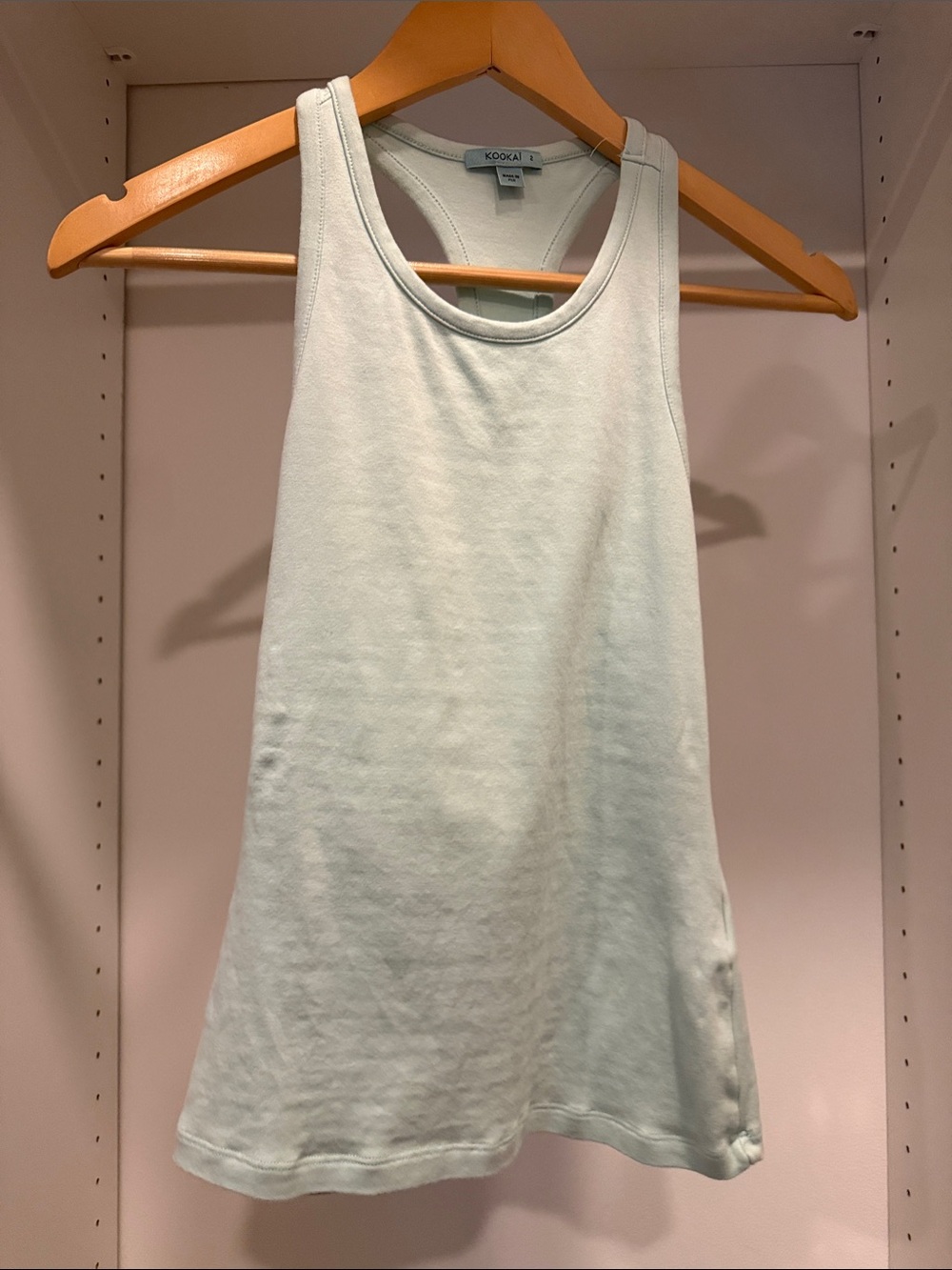 Kookai Light Mint Racerback Tank